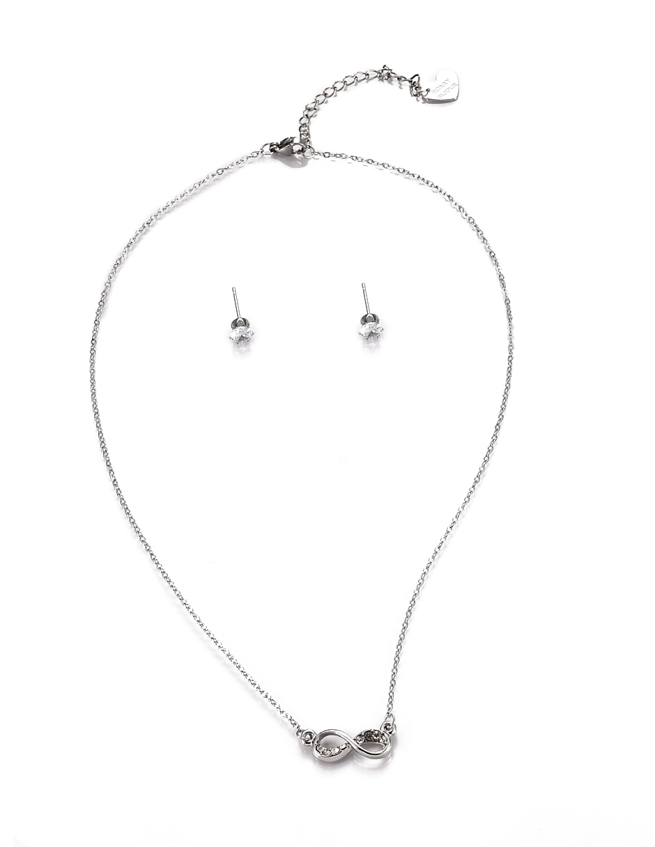 Aretes y collar Cristal 6