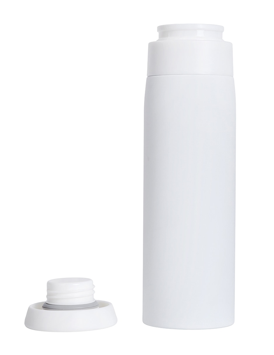 Termo de acero inoxidable con tapa rosca 500 ml 4