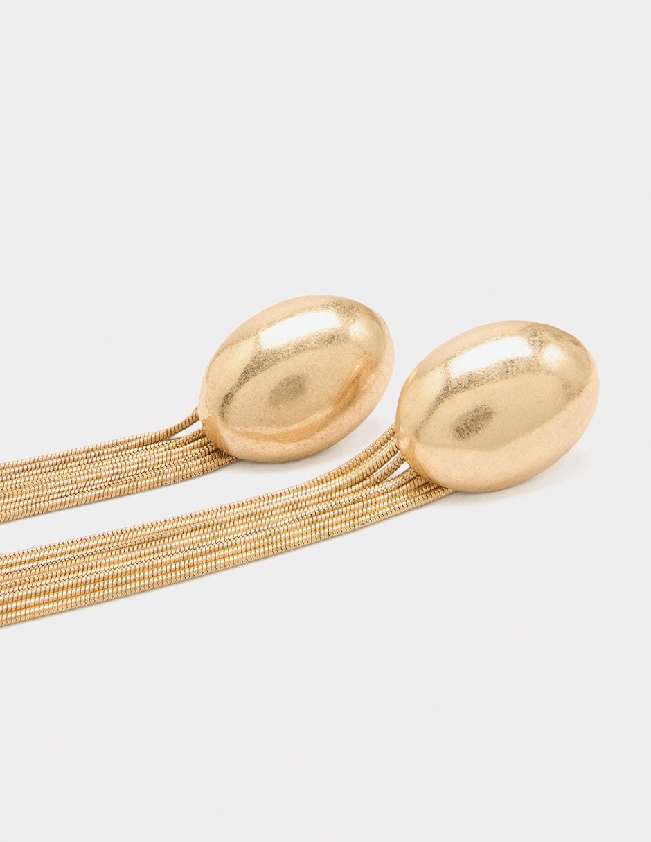 Aretes Golden Basics 3