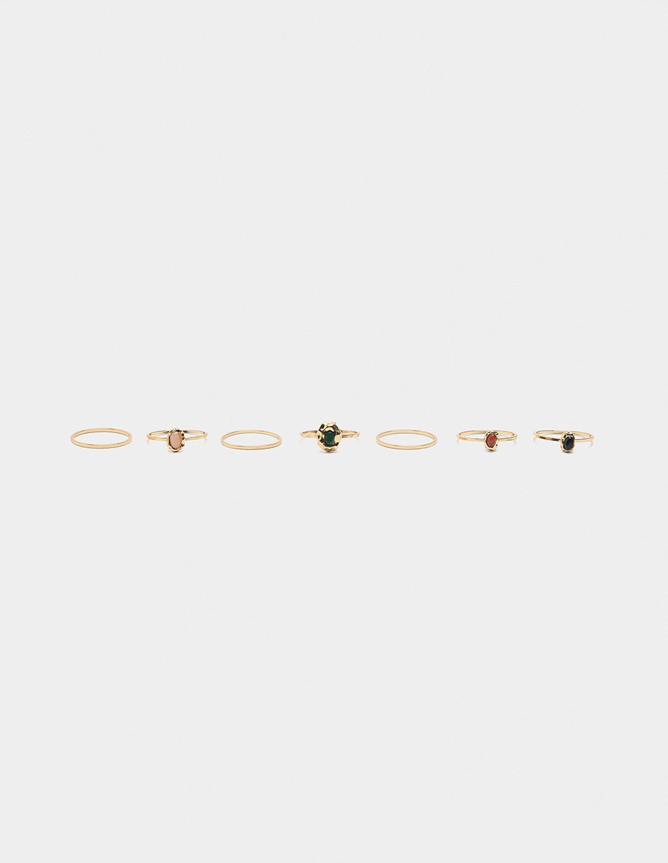 Set anillo brillante 2