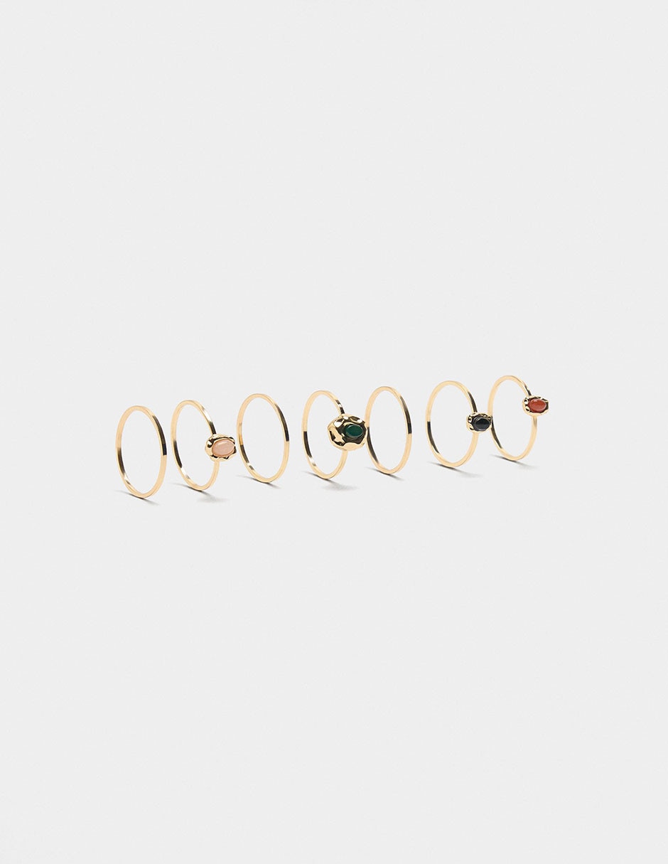 Set anillo brillante 3