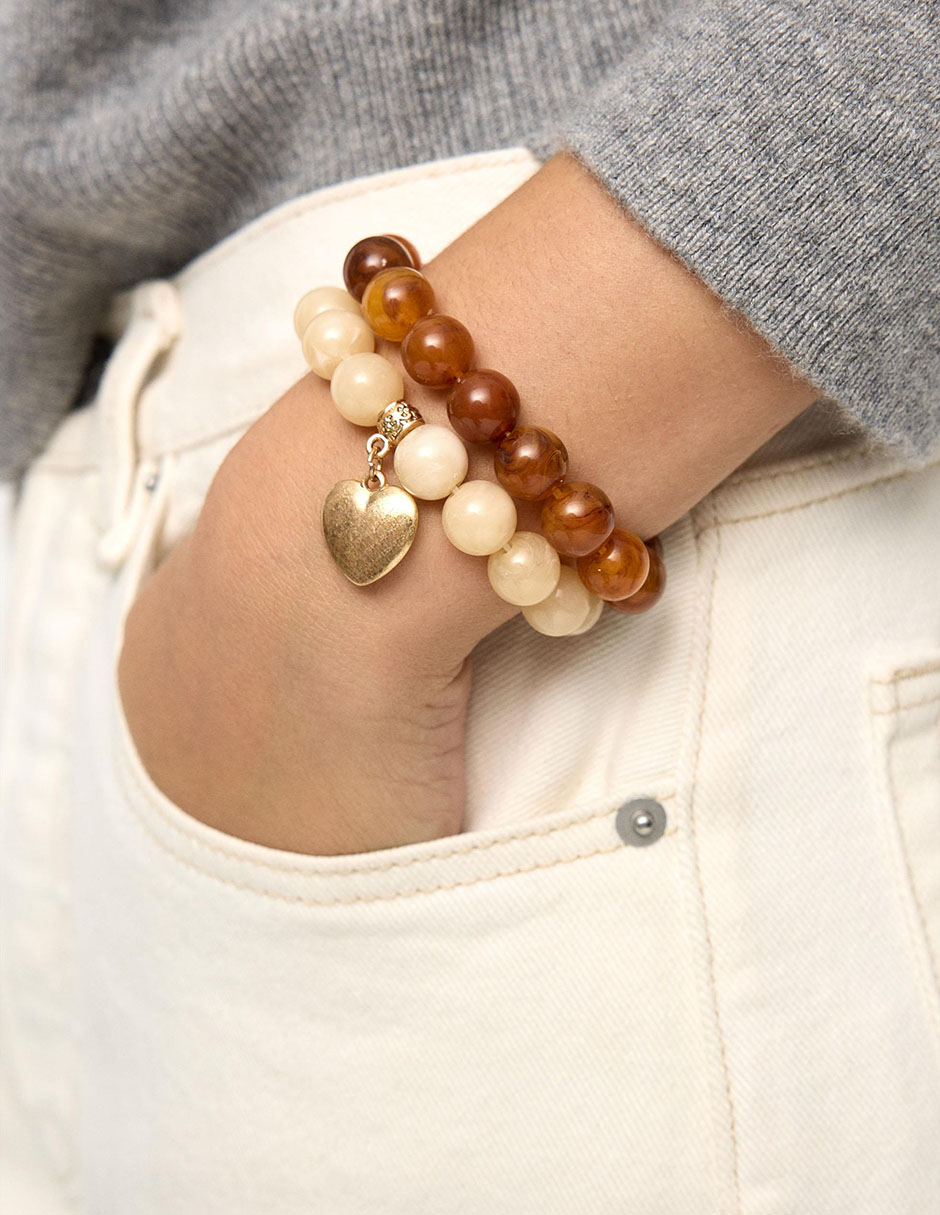 Set pulsera Golden Basics Extra acabado brillante 2