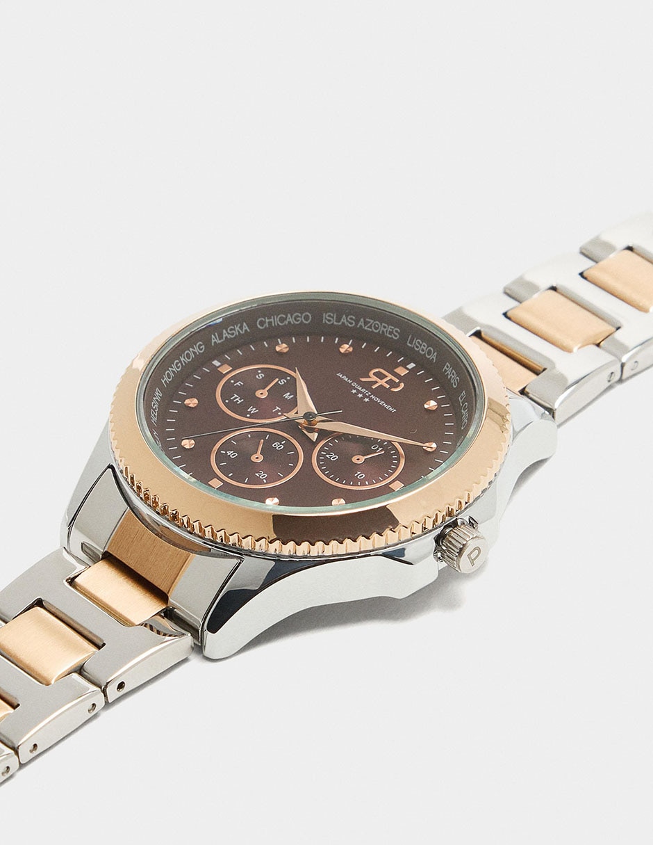 Reloj Rose Gold Tray para mujer 243856 2