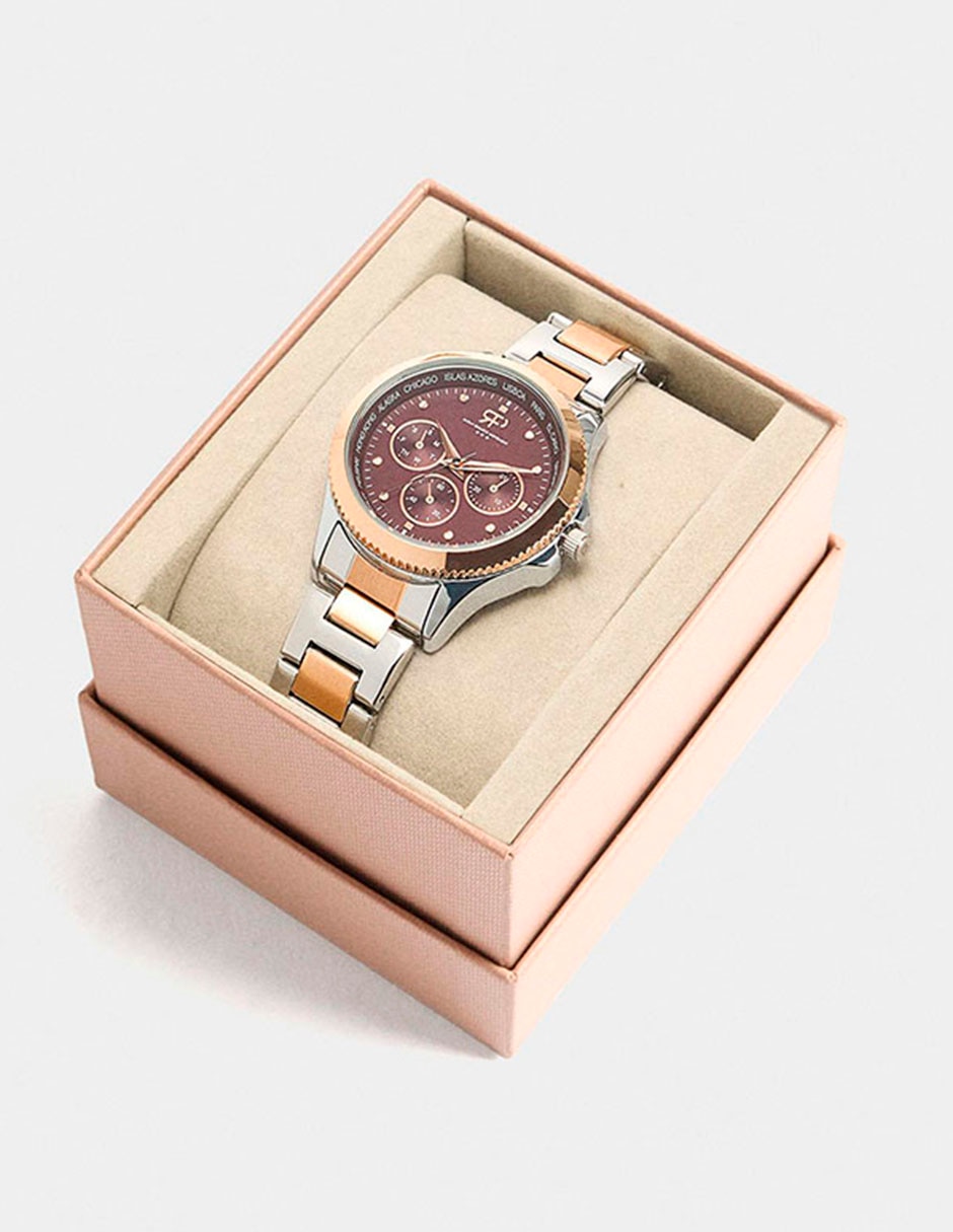 Reloj Rose Gold Tray para mujer 243856 4
