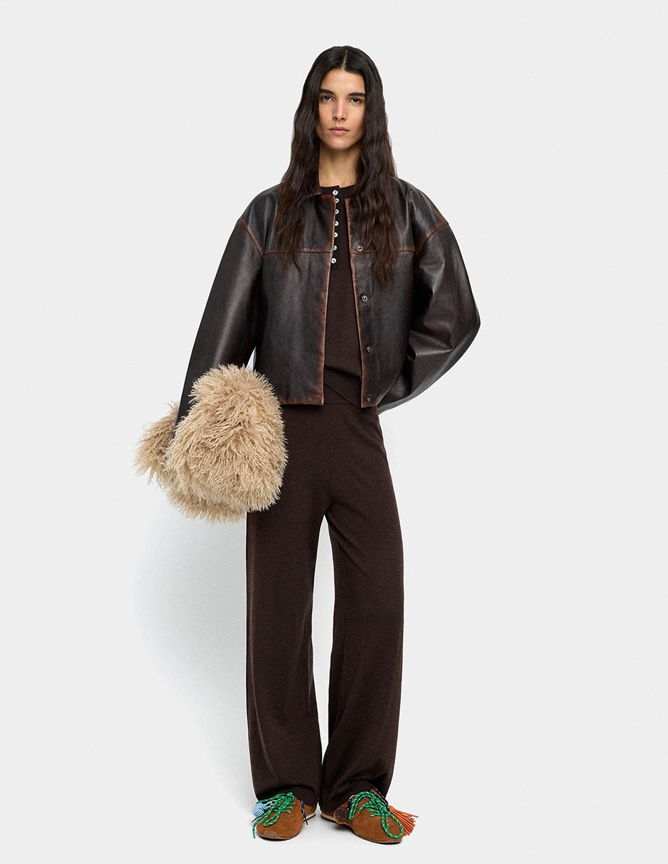 Pantalón regular para mujer 5
