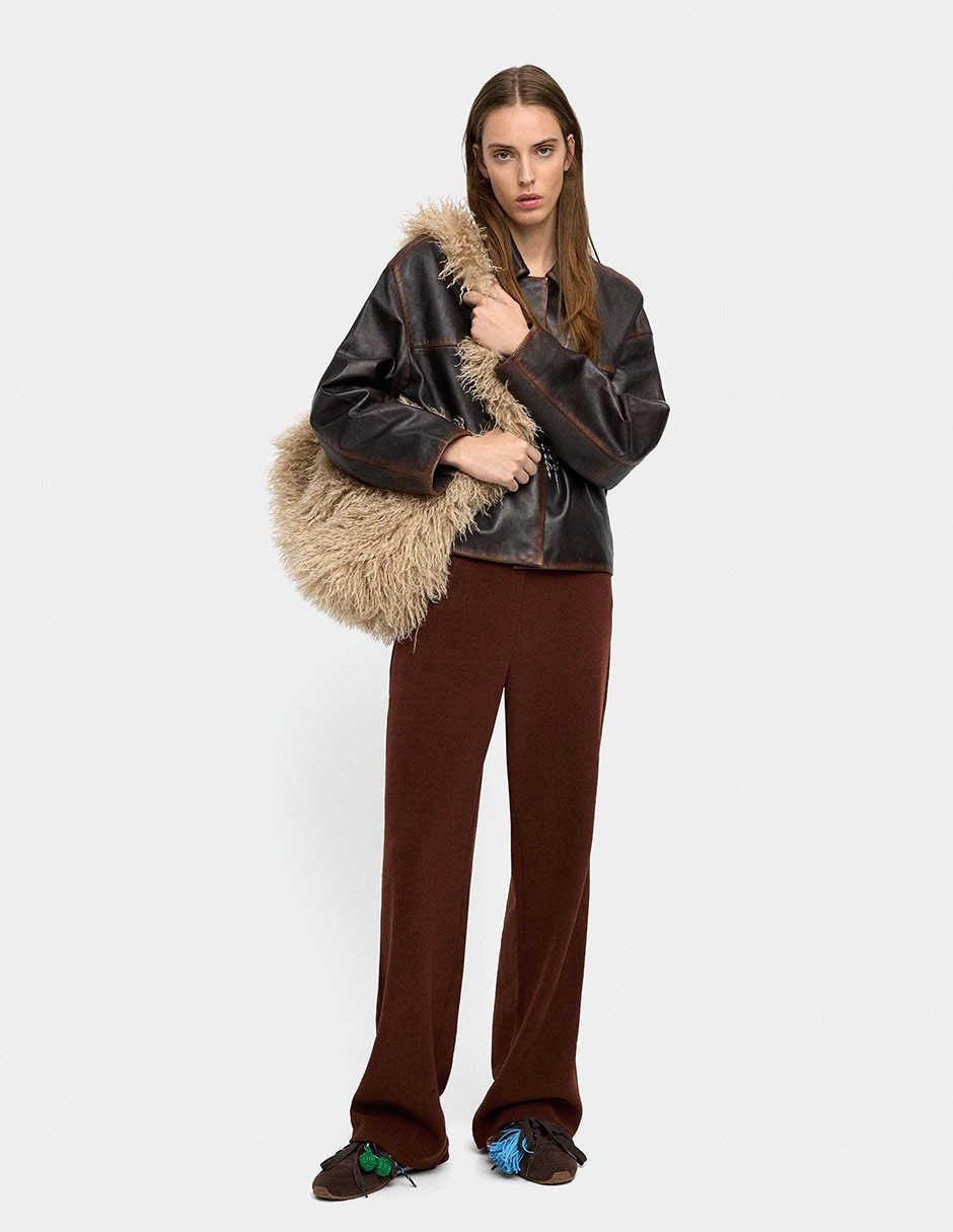 Pantalón regular para mujer 4