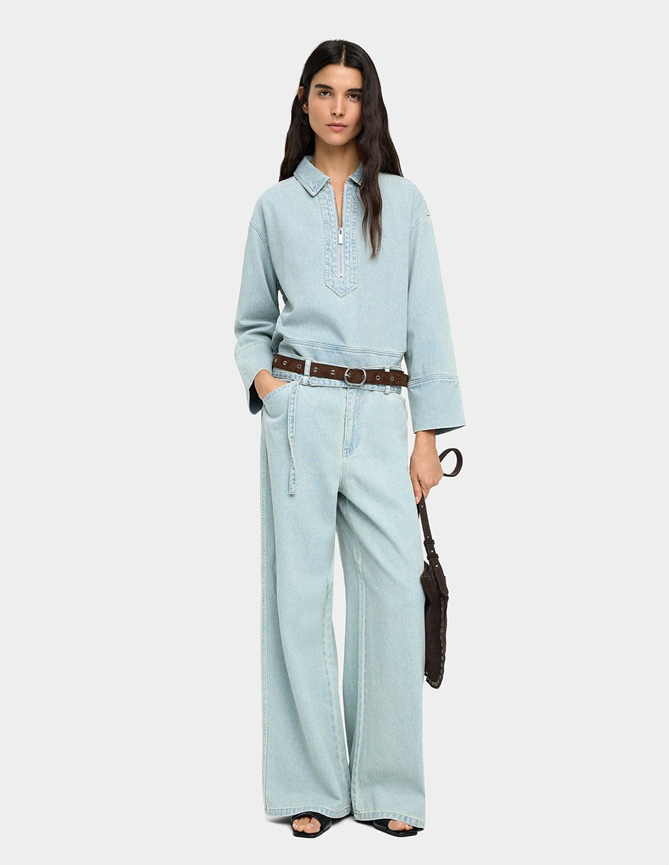 Pantalón regular para mujer