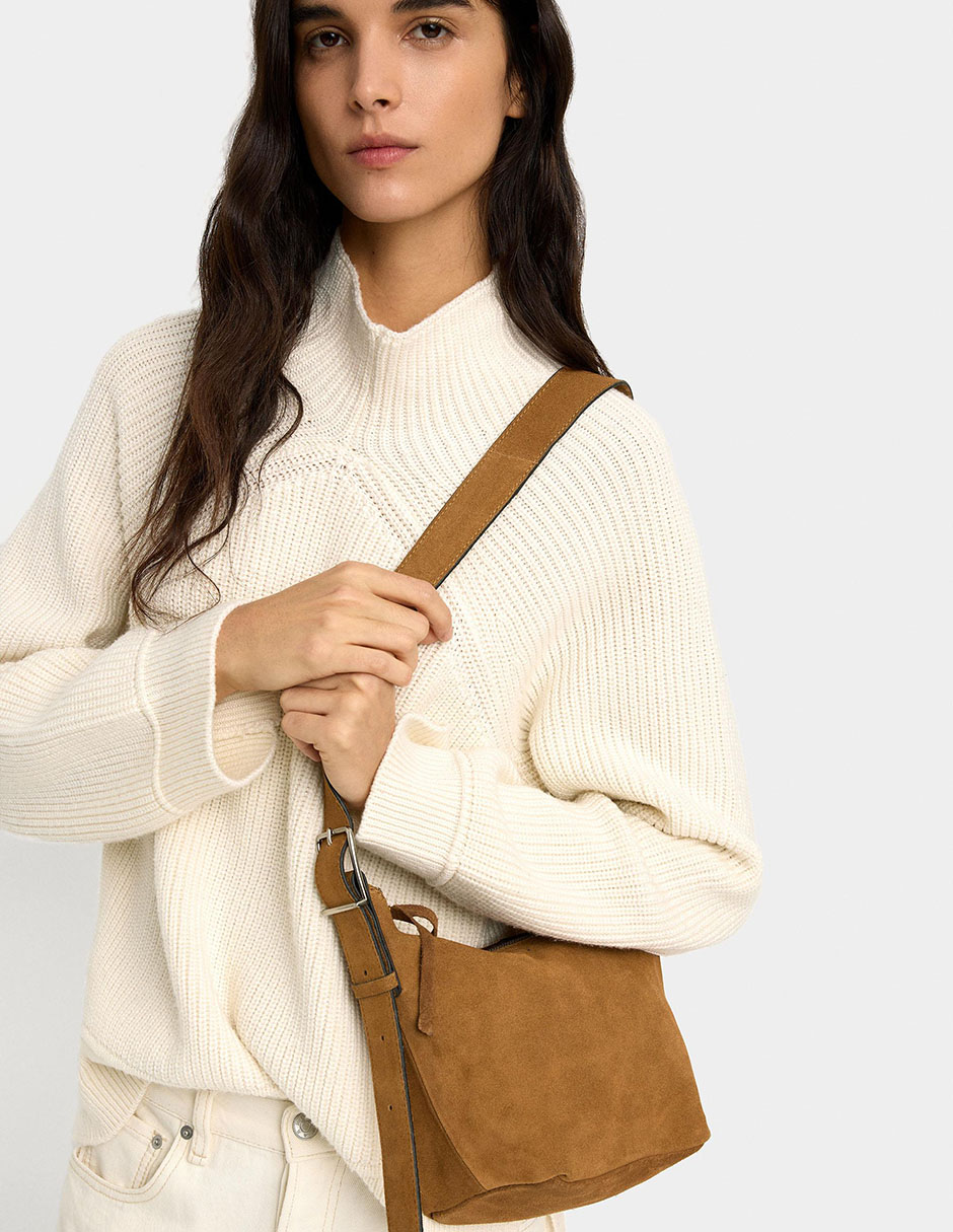 Bolsa crossbody Cora de cuero para mujer 2