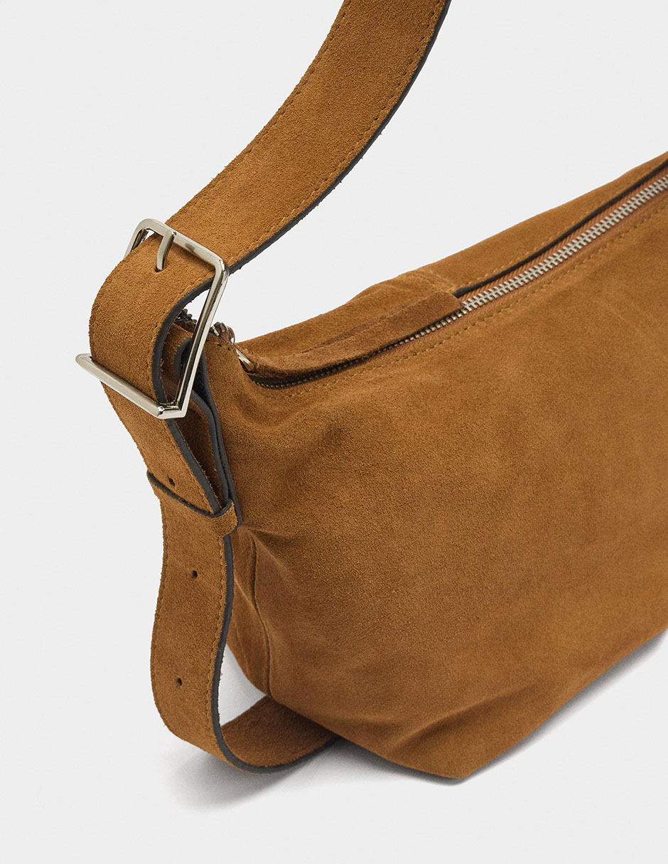 Bolsa crossbody Cora de cuero para mujer 3