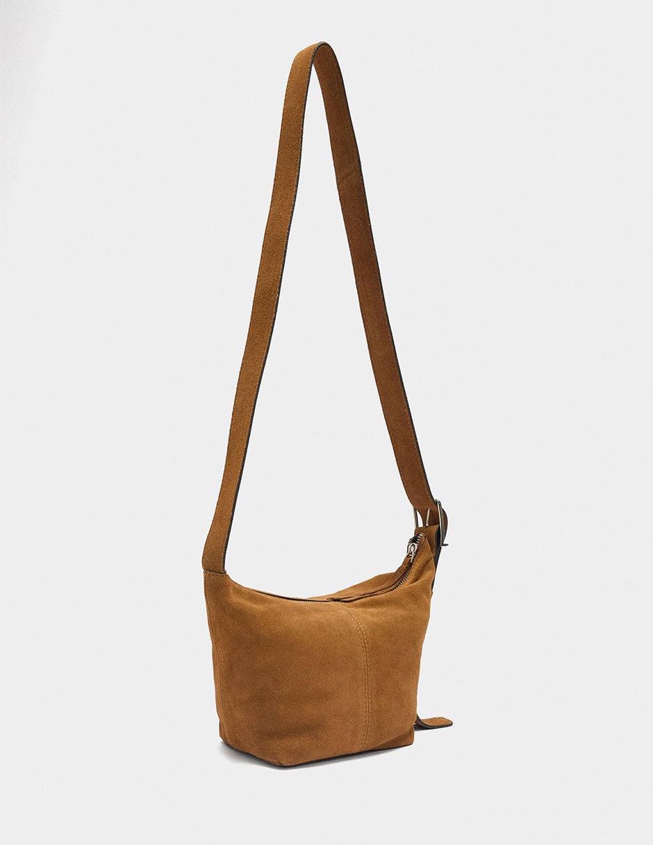 Bolsa crossbody Cora de cuero para mujer 4