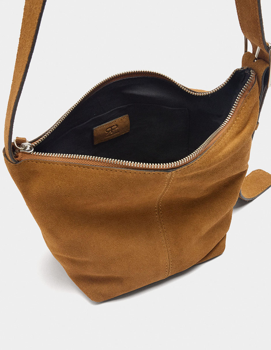 Bolsa crossbody Cora de cuero para mujer 5