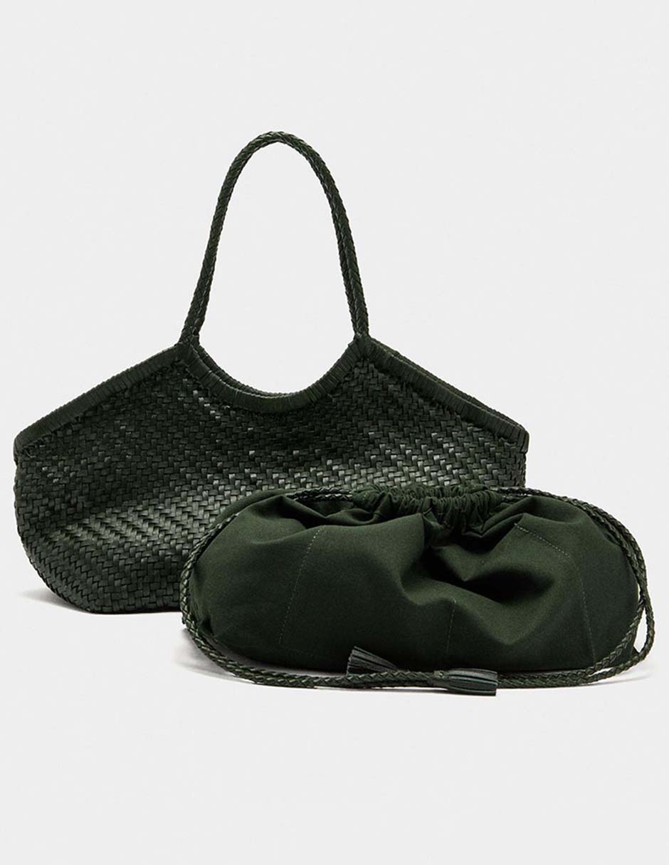 Bolsa shopper de cuero para mujer 3