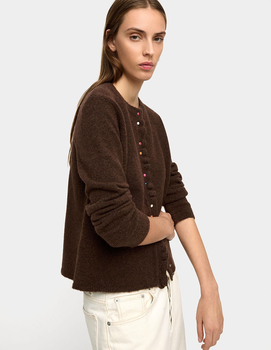 Suéter cuello redondo para mujer 3