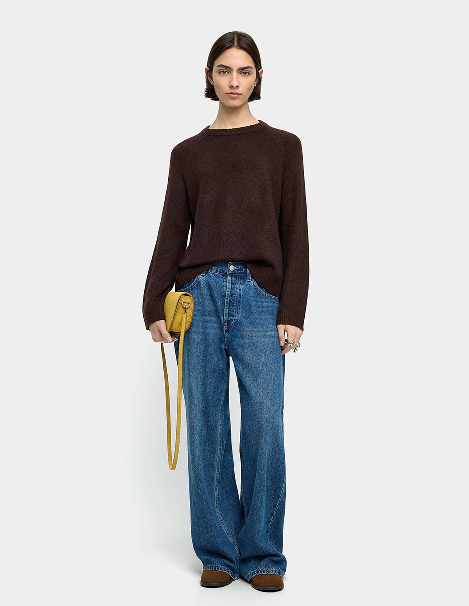 Suéter cuello redondo para mujer 3