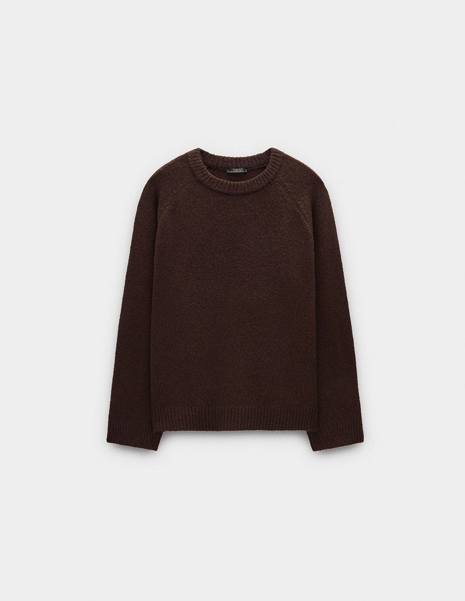 Suéter cuello redondo para mujer 5