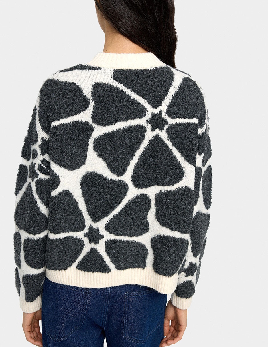 Suéter cuello redondo para mujer 2