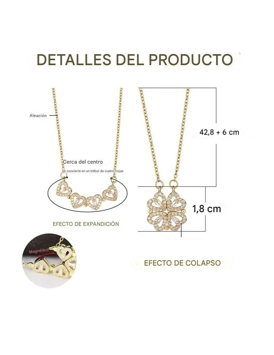 Collar de trébol 4