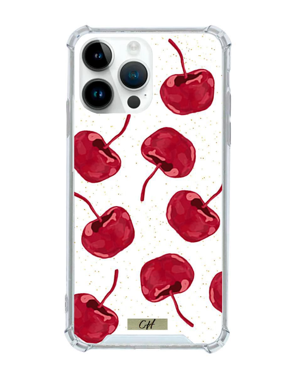 Funda para Iphone Cherries de acrílico Funda para Iphone Cherries de acrílico