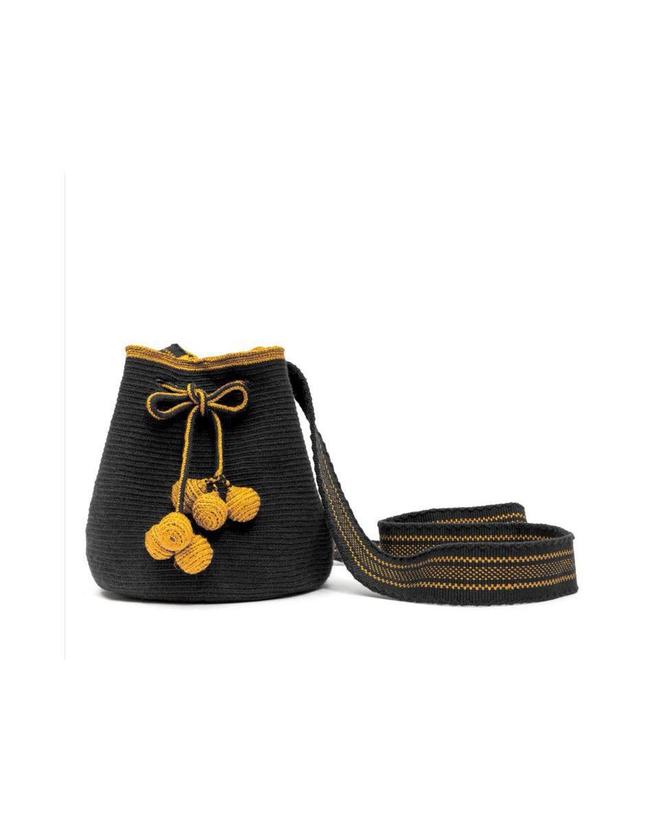 Bolsa crossbody Artesanal Wayuu de algodón para mujer 1