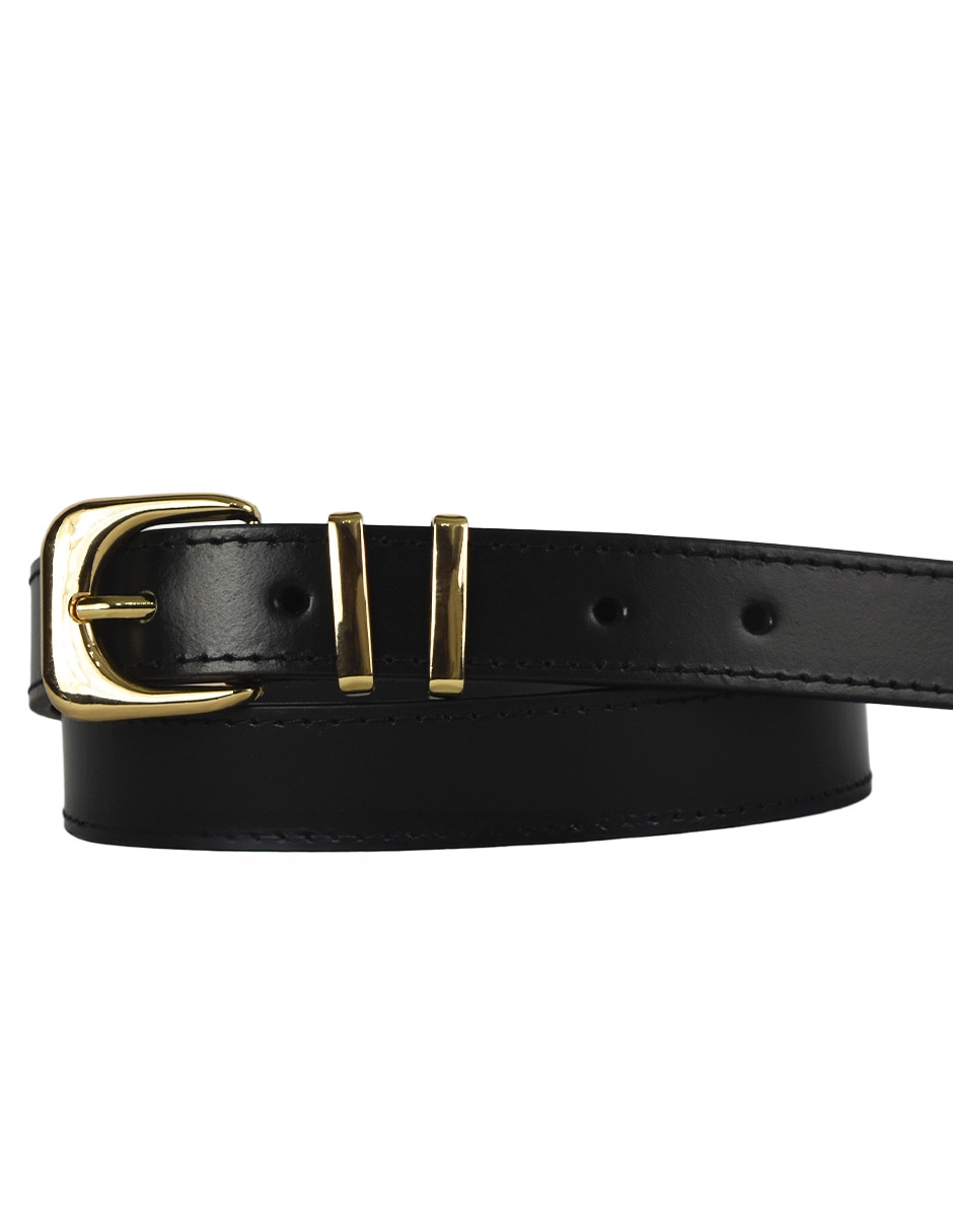 Cinturón de piel para mujer