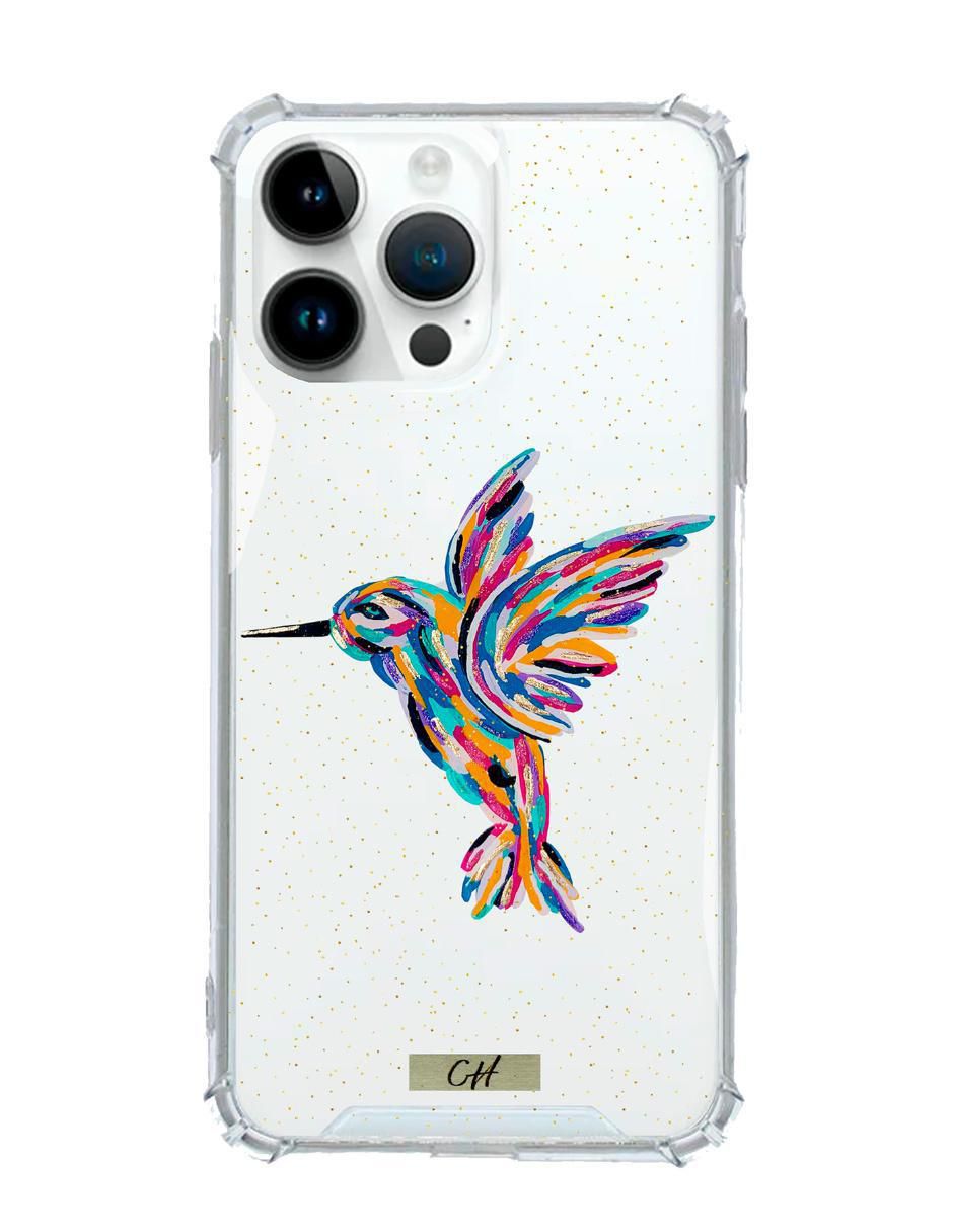 Funda para Iphone colibrí de acrílico