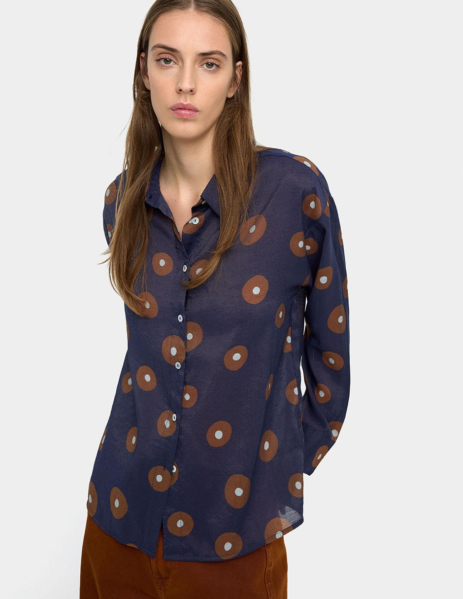Camisa manga larga para mujer 2
