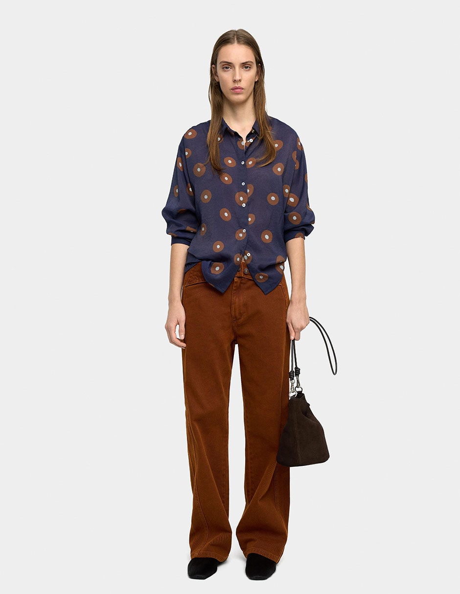 Camisa manga larga para mujer 4