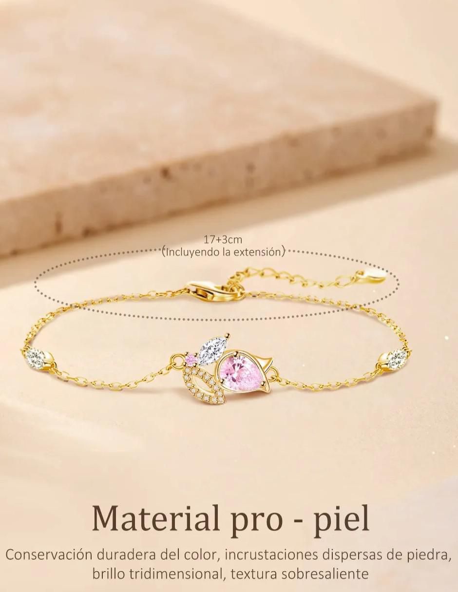 Pulsera acabado chapa de oro 5