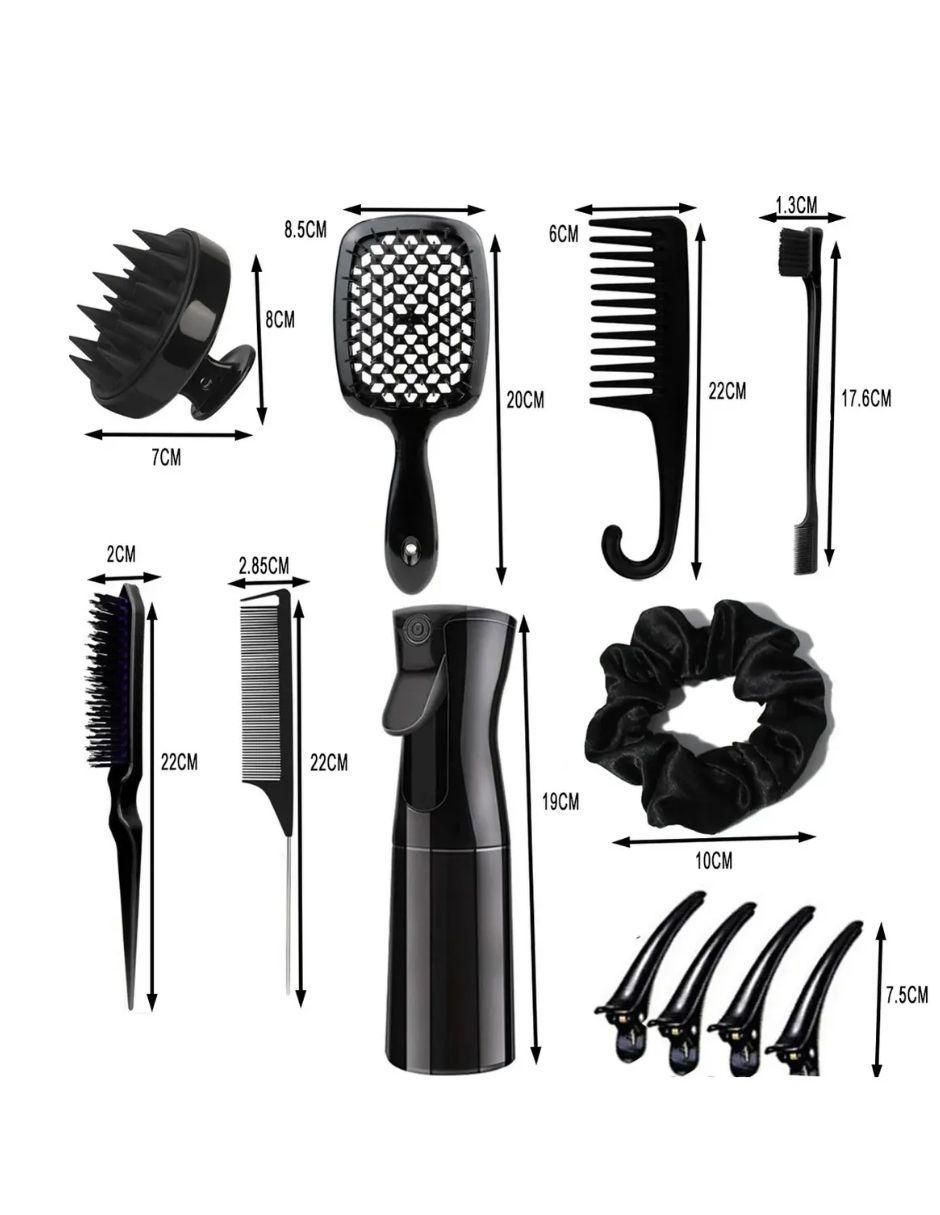 Kit de cepillos para cabello 3