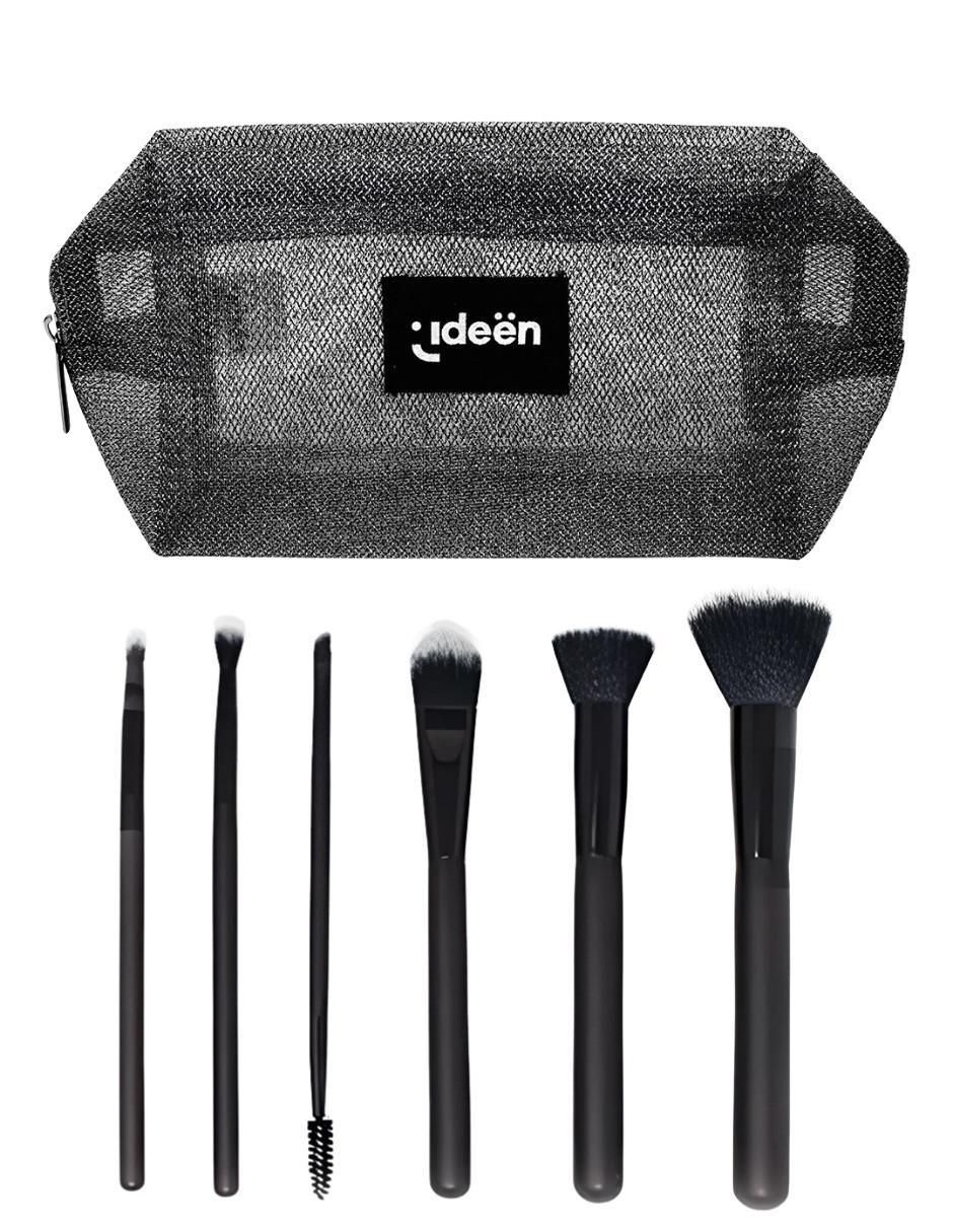 Set cosmetiquera para maquillaje 7 piezas unisex
