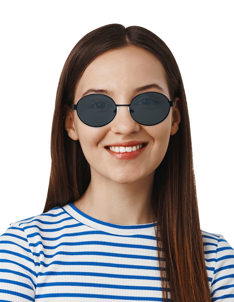 LENTES SOLARES MAP 36851 REDOND, NEGRO