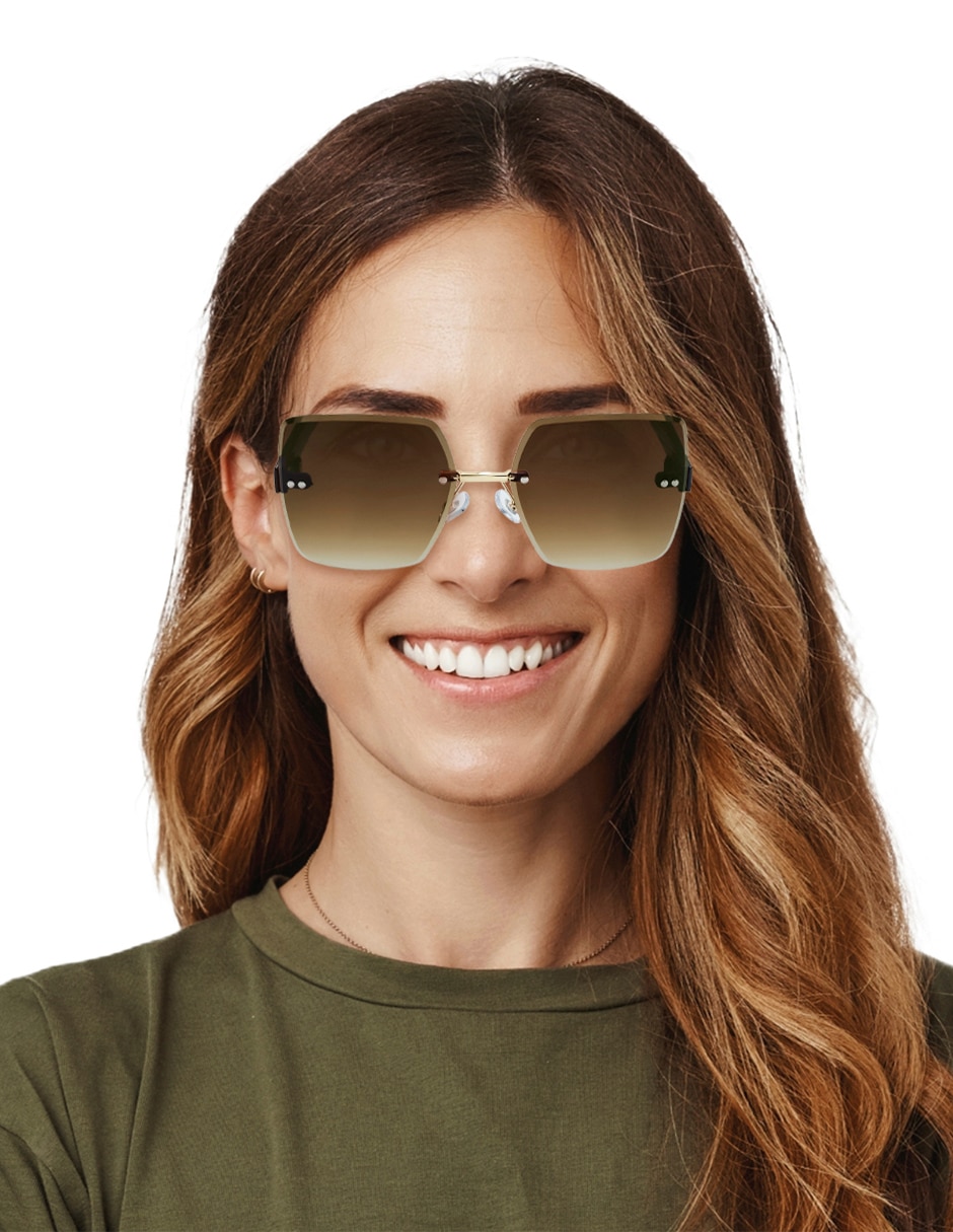 LENTES SOLARES MAP 37025 CUADRAD, CAFÉ