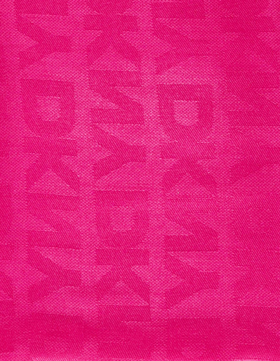 Pashmina con estampado logo para mujer 3