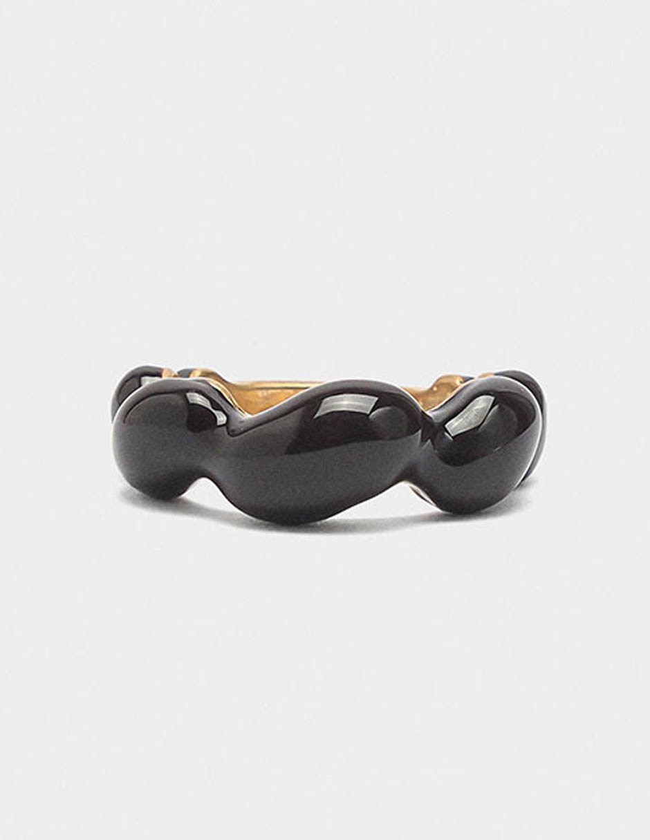 Anillo Petals con acabado pulido