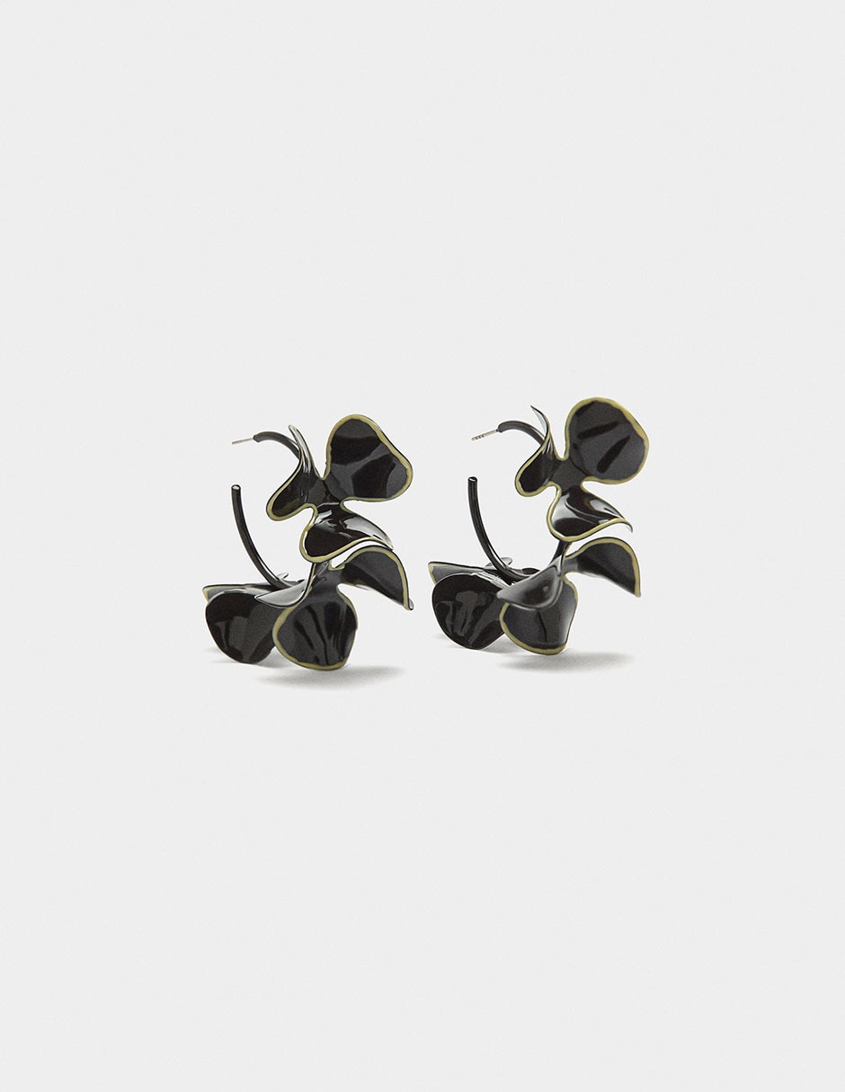 Aretes largos Petals