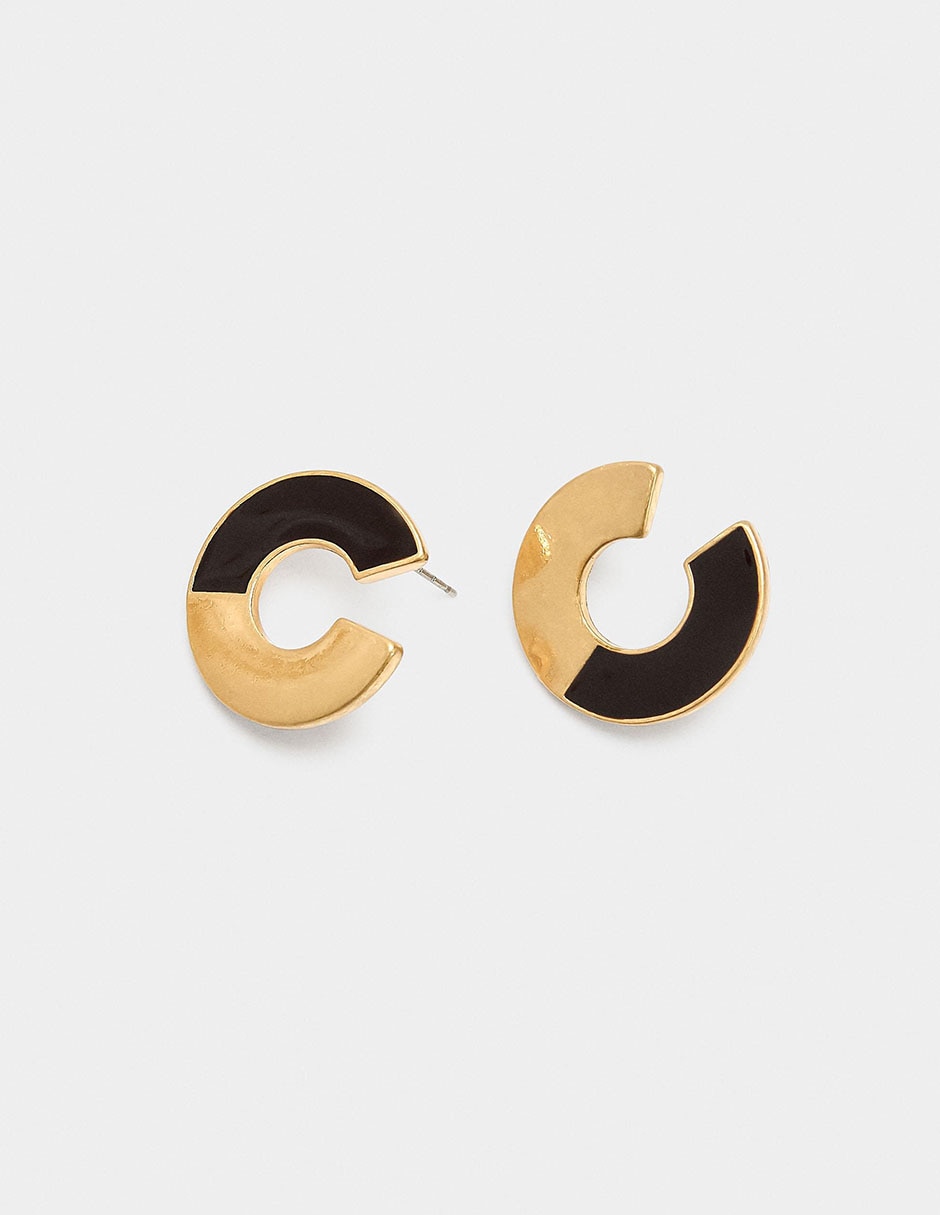 Aretes cortos Amber 2