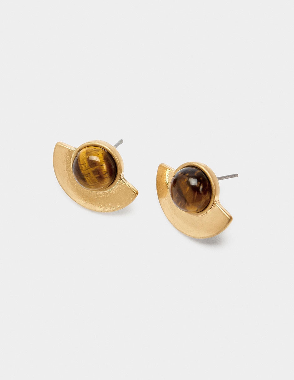 Aretes cortos Amber 2