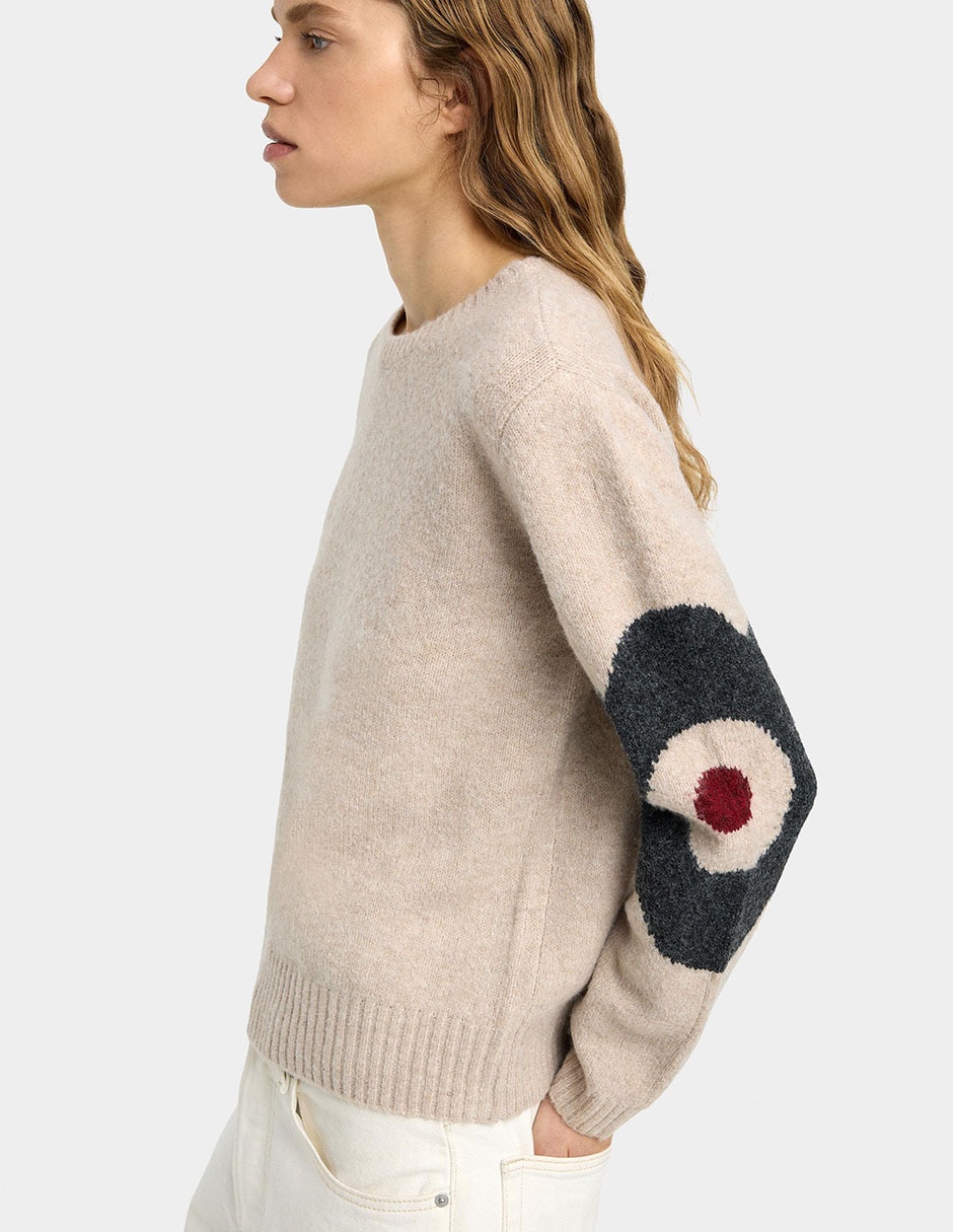 Suéter cuello redondo para mujer 3