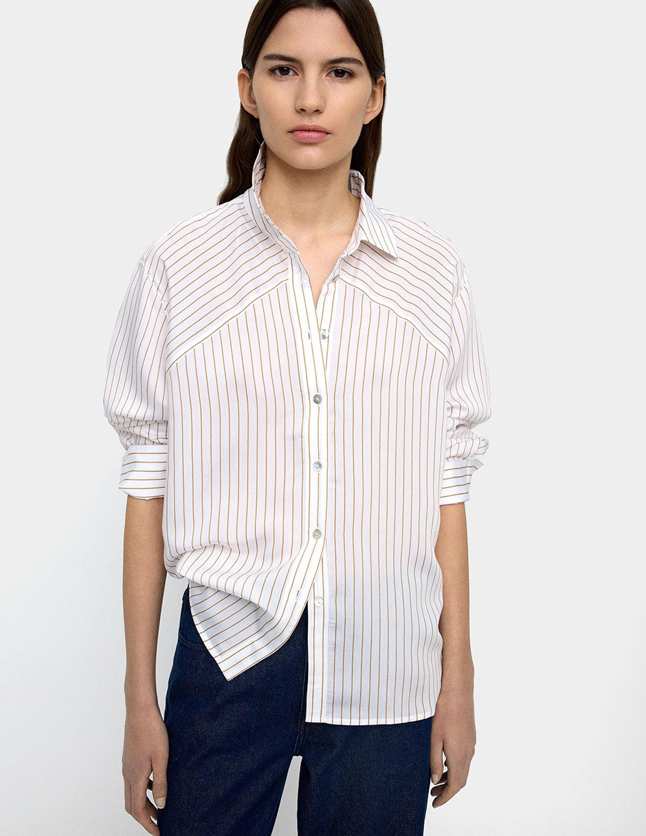 Camisa manga larga para mujer