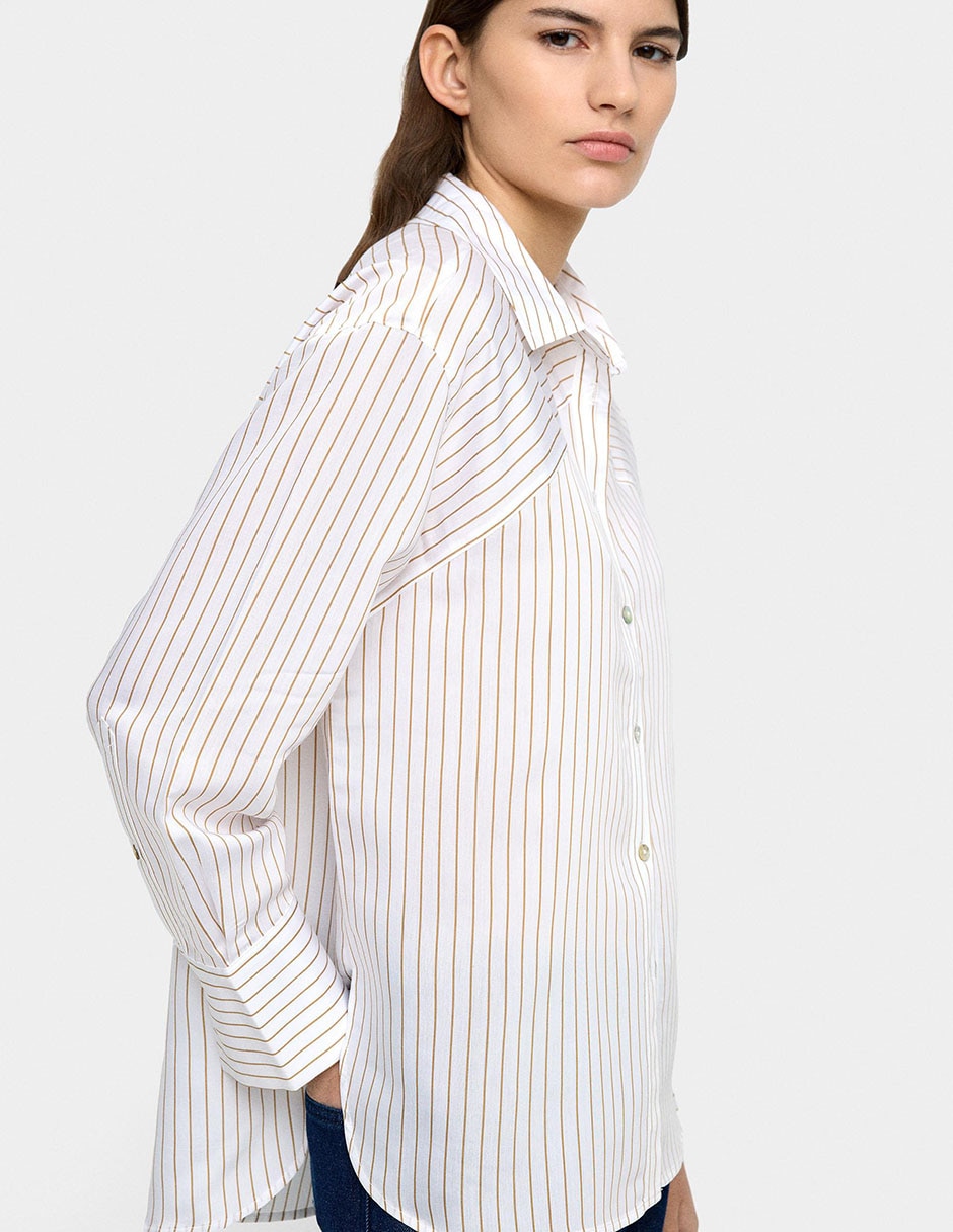 Camisa manga larga para mujer 4