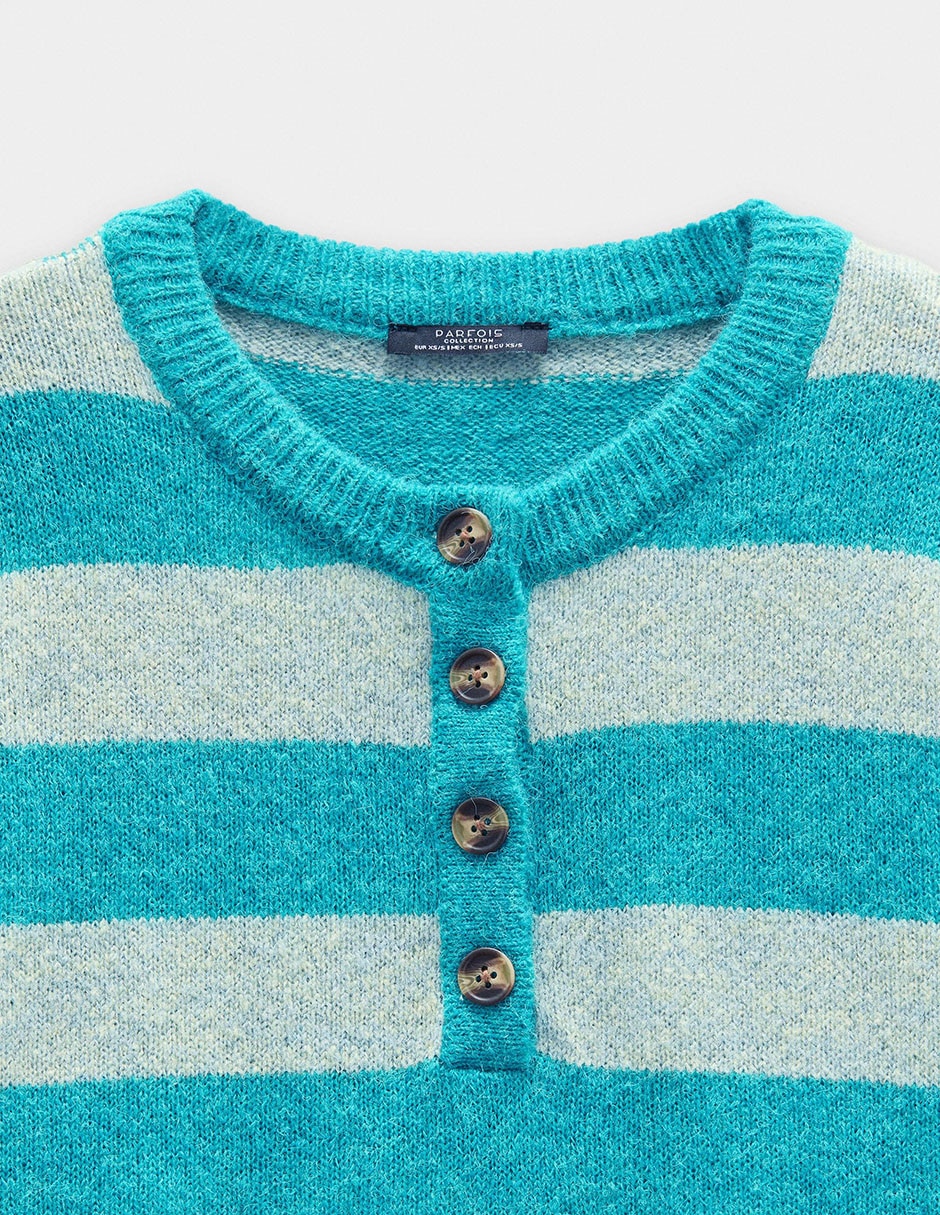 Suéter cuello redondo para mujer 5