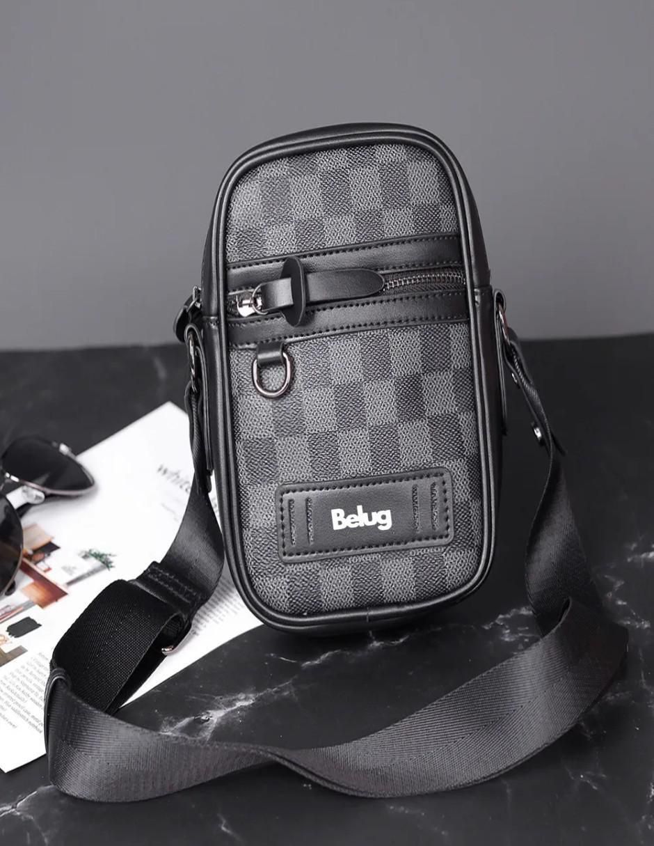 Bolsa crossbody de cuero para hombre 2