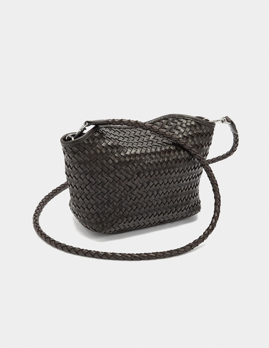 Bolsa crossbody de cuero para mujer 5