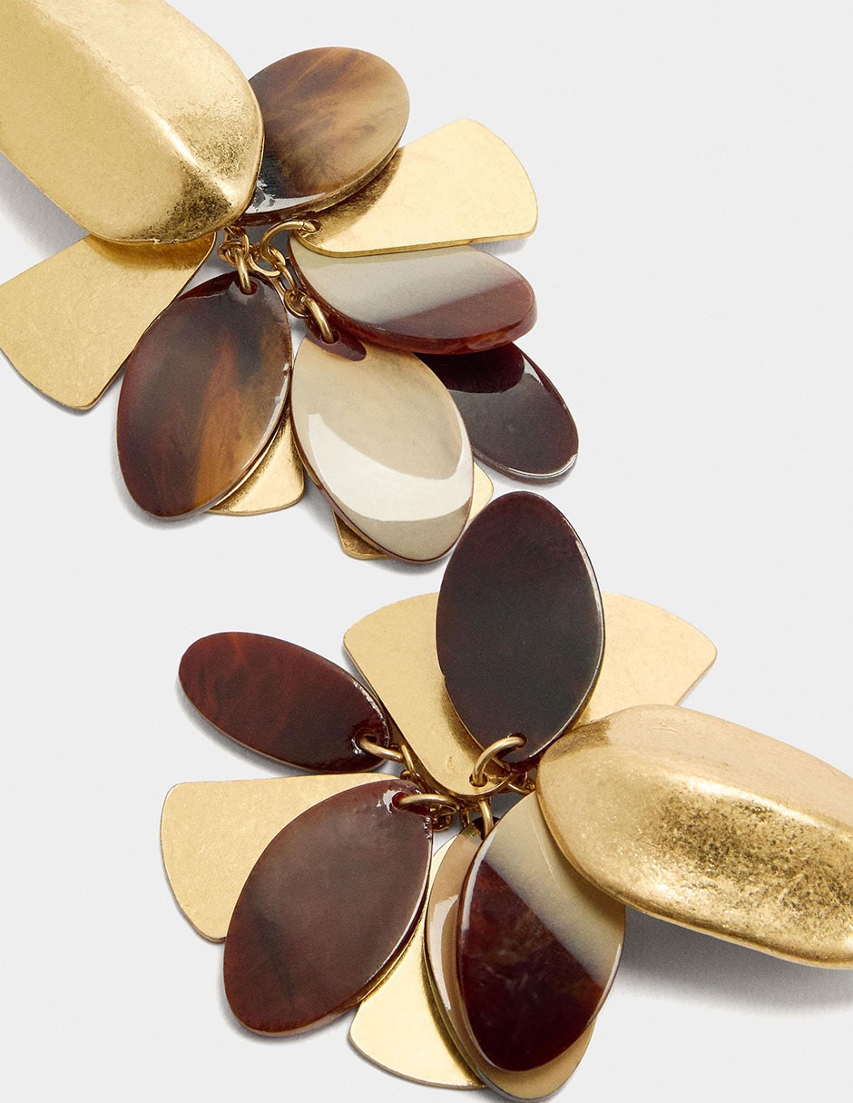 Aretes largos Trend Extra con acabado brillante 3