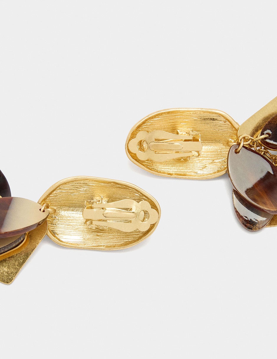 Aretes largos Trend Extra con acabado brillante 4