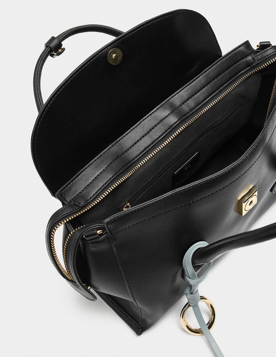 TOTE PARFOIS 243905_B, UNITALLA, NEGRO