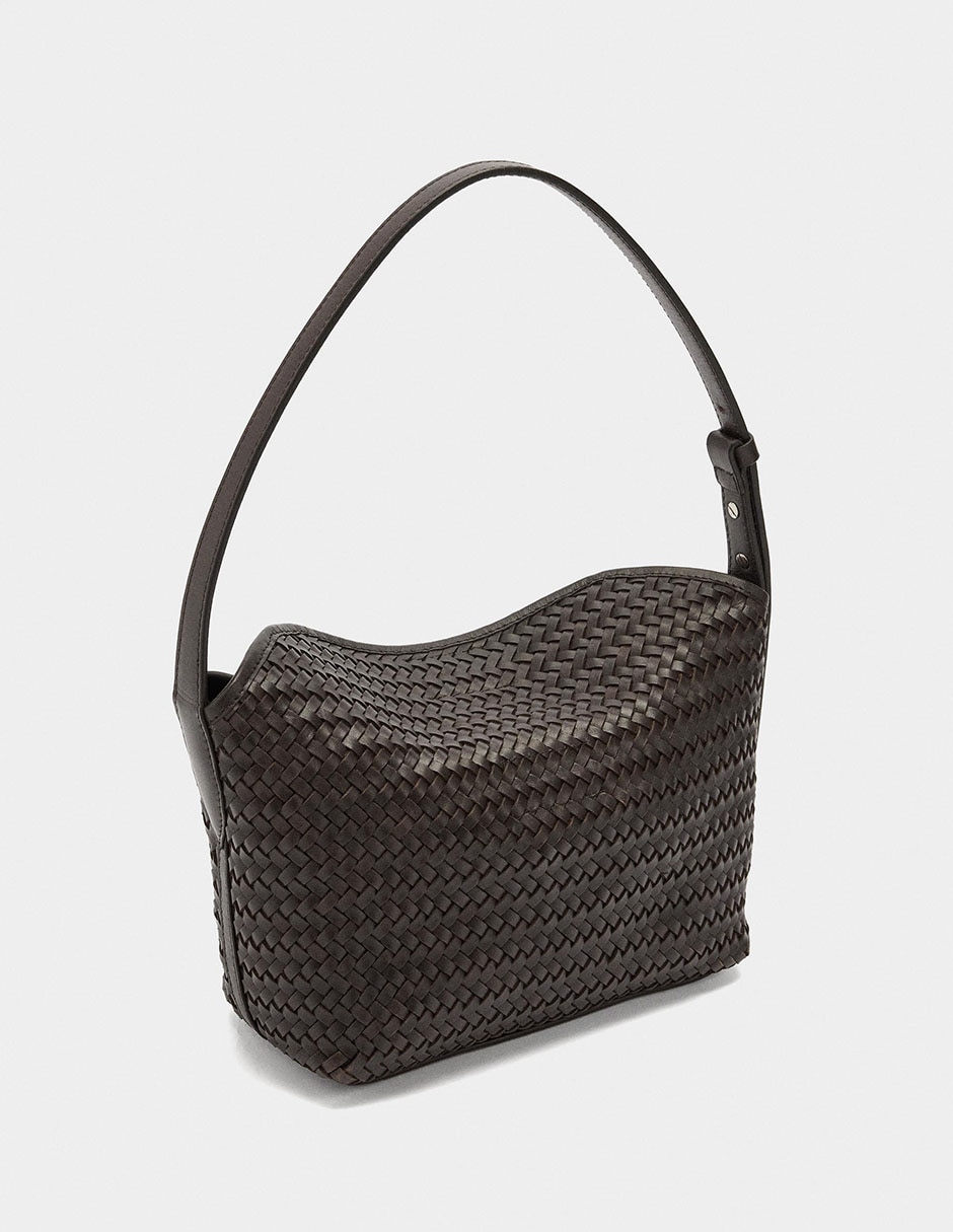 Bolsa shoulder de cuero para mujer 4