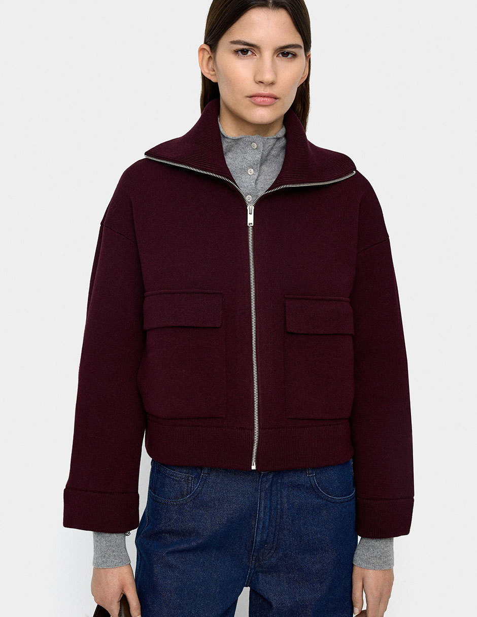 Suéter cuello asimétrico para mujer 2