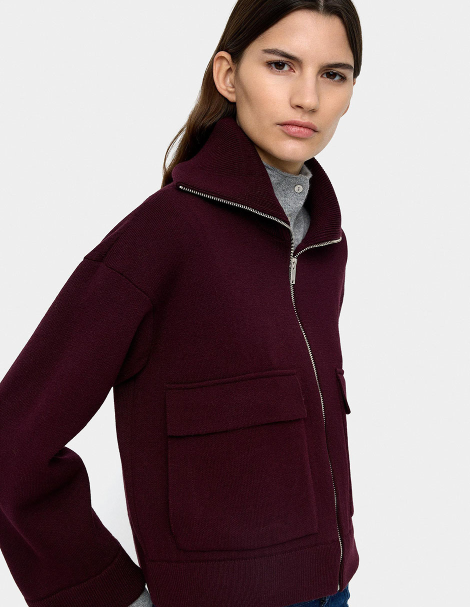 Suéter cuello asimétrico para mujer 3