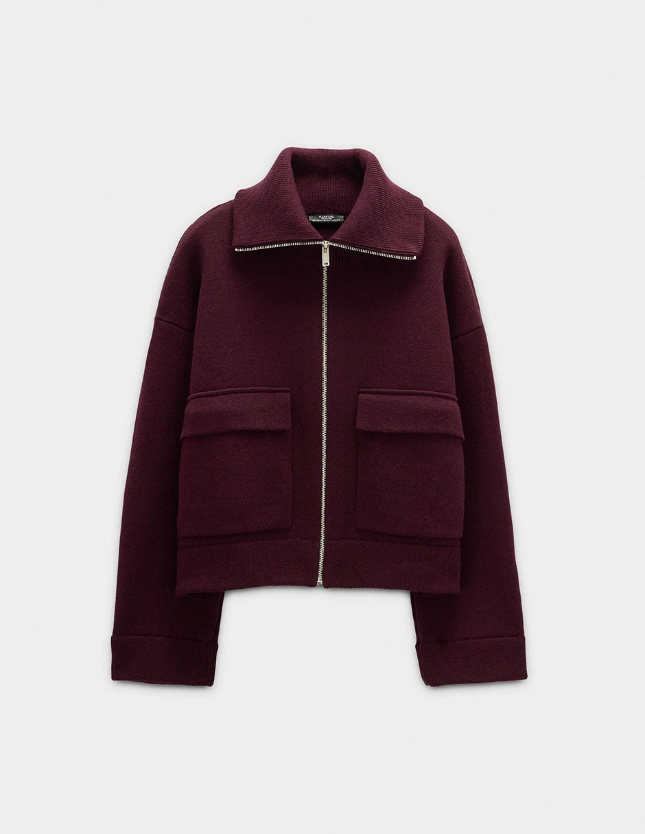 Suéter cuello asimétrico para mujer 5
